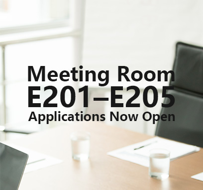 Meeting Room Applications Now Open Meeting Room Applications Now Open